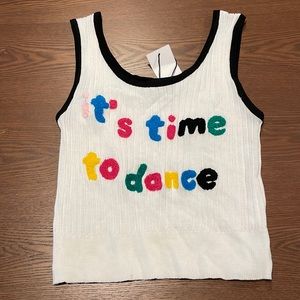 Cider - size small - “it’s time to dance” top
